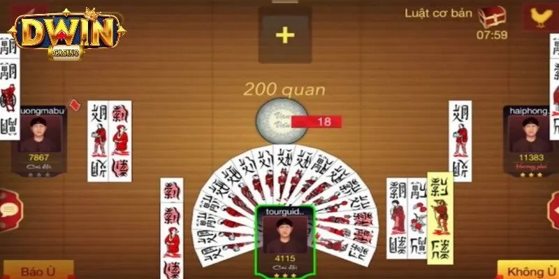 Cách Chơi Bài Chắn DWIN Giúp Bách Chiến Bách Thắng 2 Số lượng người tham gia vào game bài Chắn