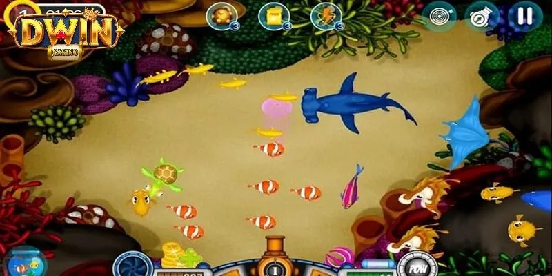 Bắn Cá DWIN - Săn Boss Khủng Dễ Dàng Nhận Thưởng Cực Lớn 5 Thao tác trải nghiệm game săn cá tại DWIN