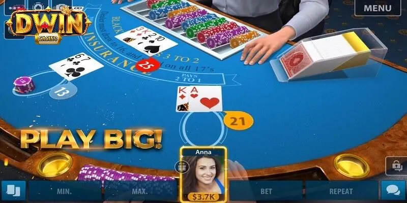 Game Bài DWIN - Nơi Tụ Hội Siêu Phẩm Săn Thưởng Hot Nhất 6 Game bài DWIN Blackjack
