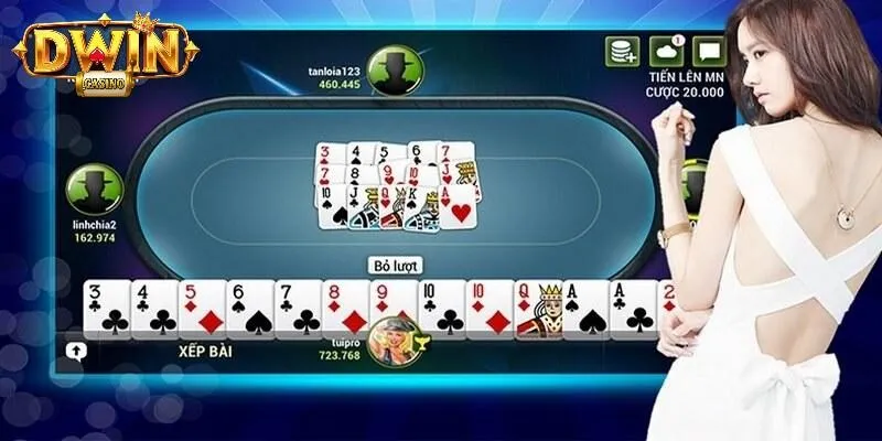TRANG CHỦ 23 DWIN mang đến nhiều game bài đặc sắc