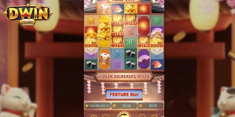 Nổ Hũ DWIN - Cơ Hội Săn Thưởng Jackpot Hấp Dẫn Nhất 2025 7 Trò chơi quay hũ Lucky Neko
