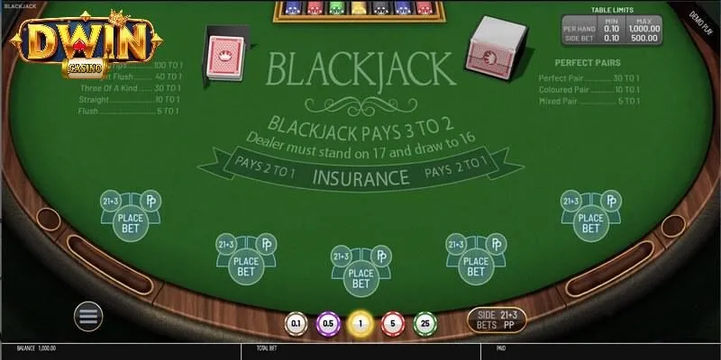 Blackjack DWIN - Siêu Phẩm Cá Cược Casino Đỉnh Cao 2025 1 Vài nét cơ bản về trò chơi bài Blackjack DWIN